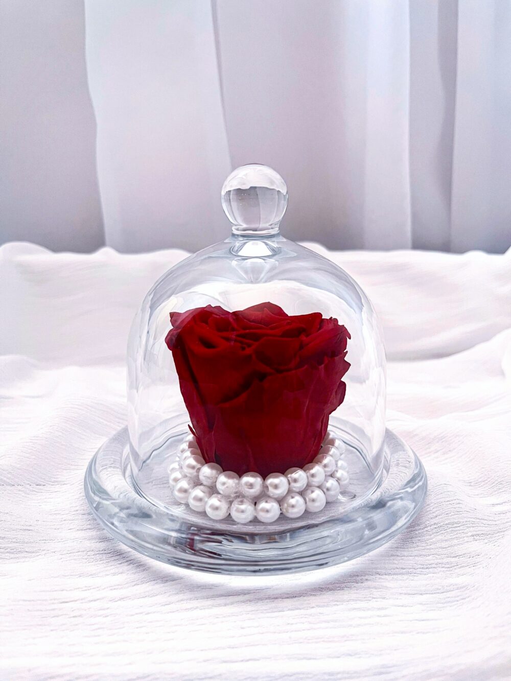 Róża w szkle