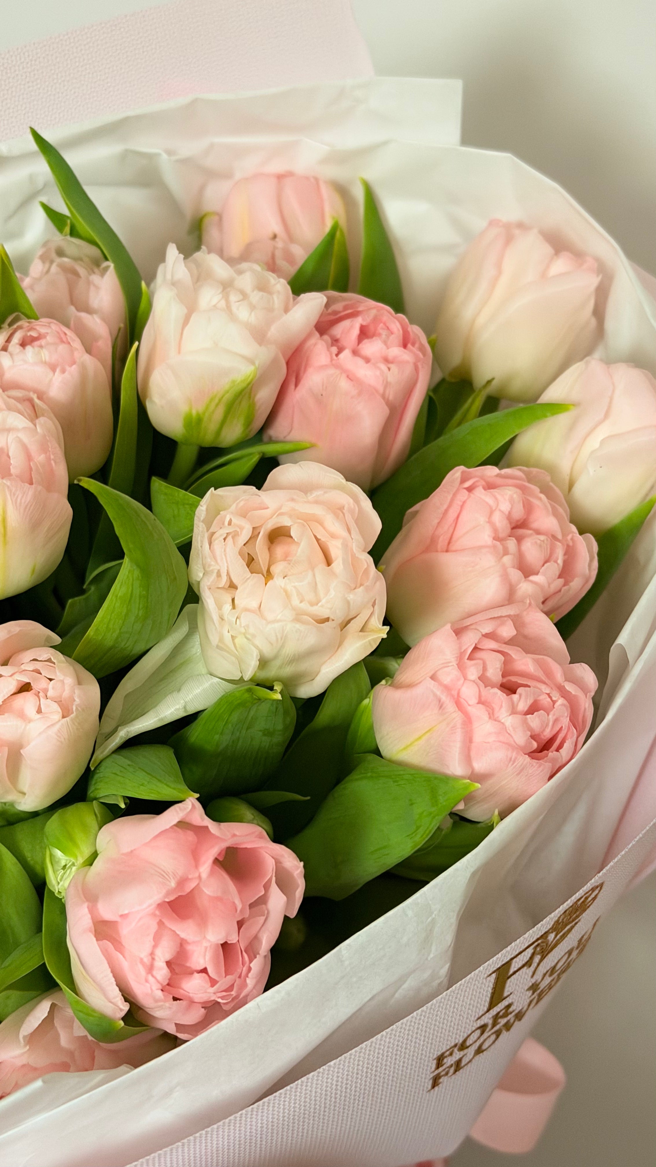 Bukiet kwiatów (Pink Tulipan)