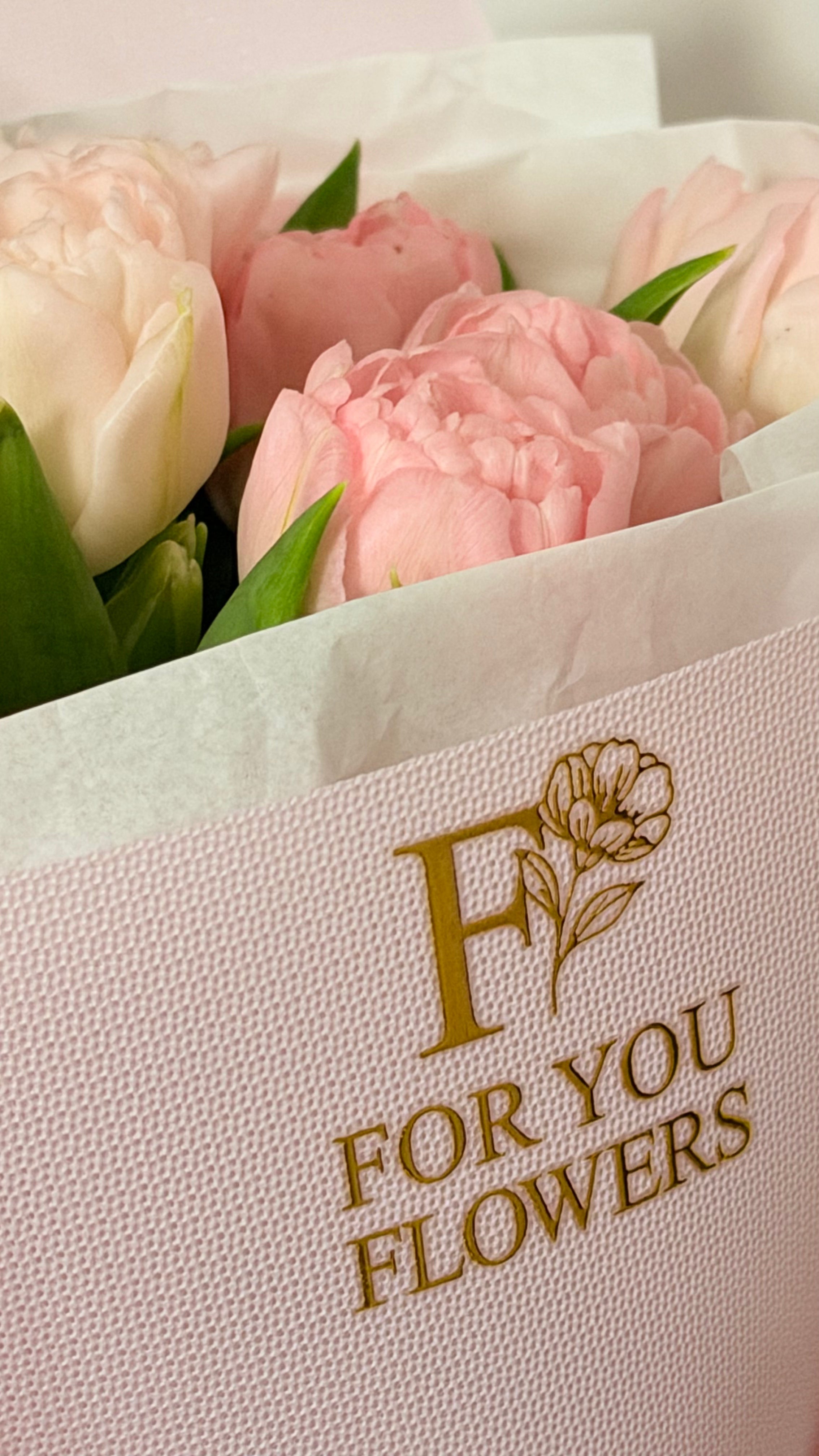 Bukiet kwiatów (Pink Tulipan)